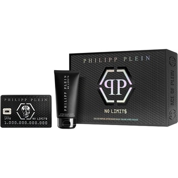Philipp Plein No Limit$ Комплект (EDP 50ml + After Shave Balm 50ml) за Мъже