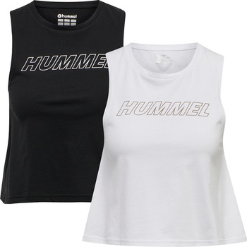 Hummel Потник Hummel hmlTE CALI 2-PACK CROP COT TANKTOP 214973-2144 Размер M