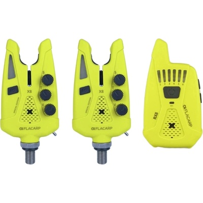 Flacarp Sada Signalizátorov X8+RX8 Žltá