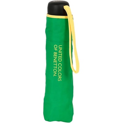 SAFTA Чадър Safta Benetton Love Foldable umbrella 54 cm - Yellow (Multicolor)