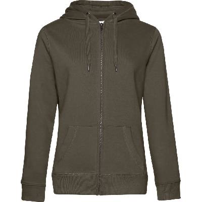 B&C Collection B&c queen zipped hood / Дамски суичър с цип - каки m (01w03q55502)