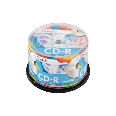 @Work CD-R 700MB 52x 80' cake 50бр