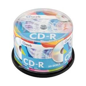 @Work CD-R 700MB 52x 80' cake 50бр