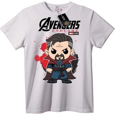 NOONEBRAND Тениска Avengers Endgame Doctor Strange - L, Black