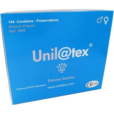 Unilatex 144 бр. Класически презервативи Unilatex Natural-Classic