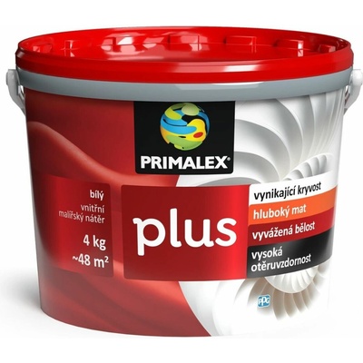 Primalex Plus 4 kg biela matná