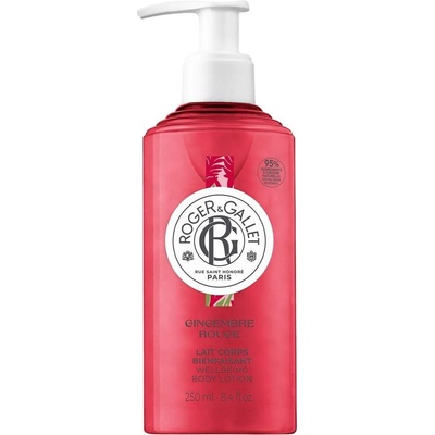 Roger & Gallet Gingembre Rouge parfumované telové mlieko pre ženy 250 ml