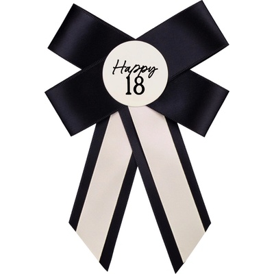 PartyDeco Odznak číslo 18 se stuhou – Zbozi.Blesk.cz