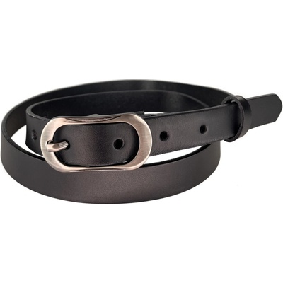 Penny Belts dámský kožený opasek 20-175-63 černý