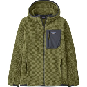 Patagonia Детско поларено яке Patagonia Kid's R1 Air Full-Zip Hoody Fleece jacket - Caper Green - размер XXL (703-4108-1116)