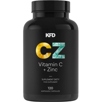 Image 1 of KFD Nutrition CZ / Vitamin C + Zinc [120 капсули]