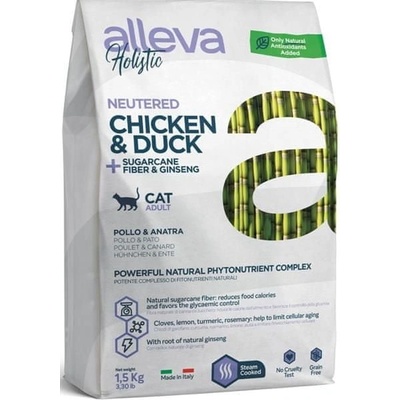 Alleva Holistica Cat Dry Adult Neutered 1,5 kg