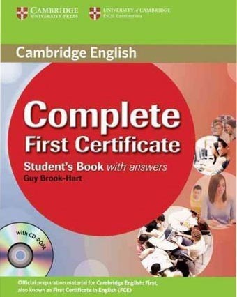 complete first student s book with answers with cd rom with