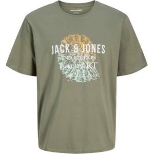 JACK & JONES Тениска jjgradient print tee ss crew neck pls (122959784998150)