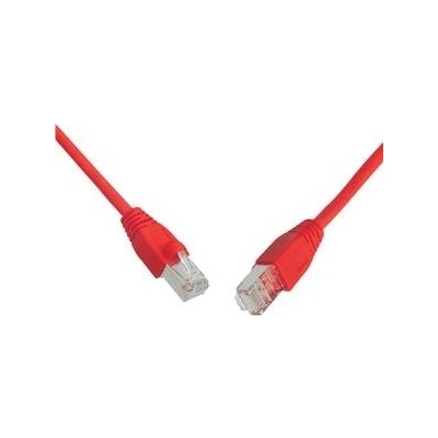 Solarix C6-315RD-5MB Patch CAT6, SFTP, PVC, 5m, červený