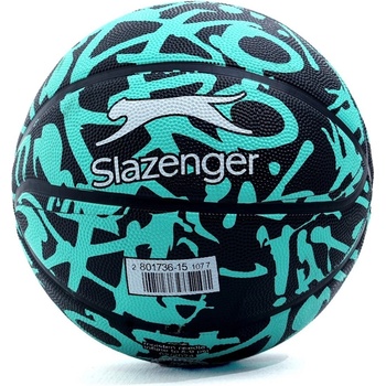 Image 1 of Slazenger Neo Basketball - Black/Green