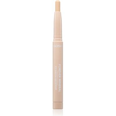 Gosh Copenhagen Forever Mineral Matte dlhotrvajúce očné tiene v ceruzke 012 Matt Beige 1,4 g