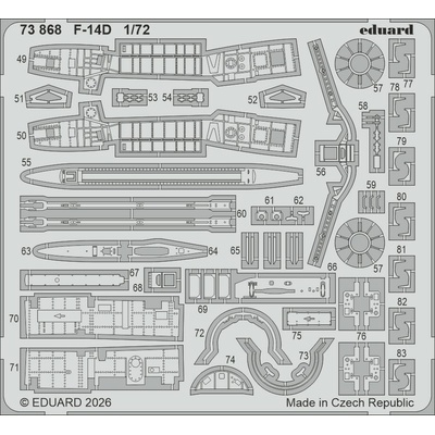 EDUARD TAMIYA F-14Drecommended for 1:72
