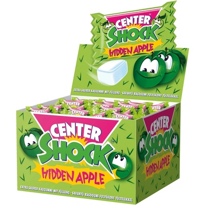 Center Shock žuvačky jablko 100x4g