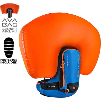 Ortovox Free Rider 22L avabag kit Safety Blue