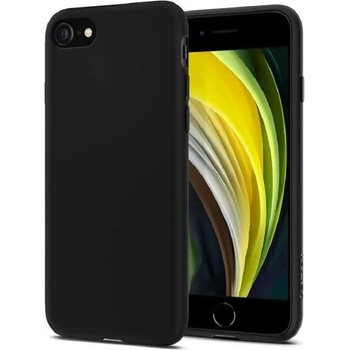Spigen Apple iPhone SE (2020) matte cover black (042CS21247)