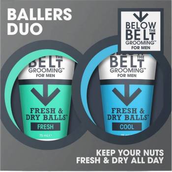 Below The Belt Grooming Below The Belt - Ballers Duo Gift Set Подаръчен комплект за мъже Подаръчни комплекти