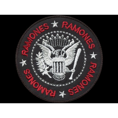 Nášivka RAMONES orlice vyšívaná