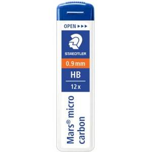 STAEDTLER Графитно олово, HB, 0, 9 mm, STAEDTLER "Mars Micro Carbon 250" 250 09-HB (250 09-HB)
