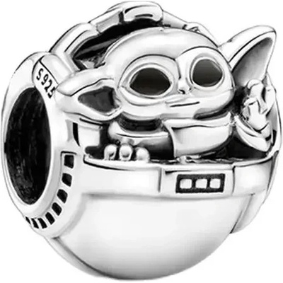 P&J Jewellery Stříbrný přívěsek Grogu SBSW15