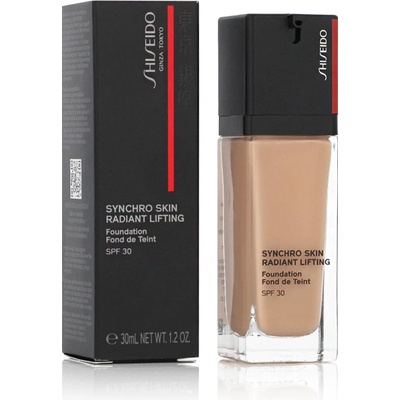 Shiseido Synchro Skin Radiant Lifting Foundation rozjasňující liftingový make-up SPF30 260 Cashmere 30 ml