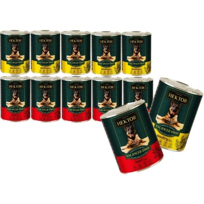 Hektor Mix chutí 12 x 1240 g