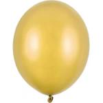 PartyDeco Балон златен металик 23 см
