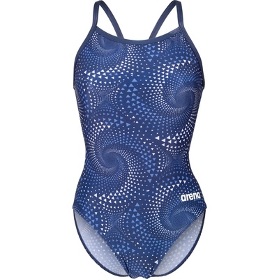 arena Дамски бански костюм Arena Women's Fireflow Swimsuit Lightdrop Back Swimsuit - Navy / Team Navy - размер 36 (EU) (150-5754-0514)