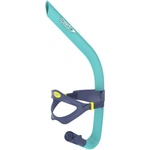 Speedo bullet head snorkel arctic glass/blue тюркоаз