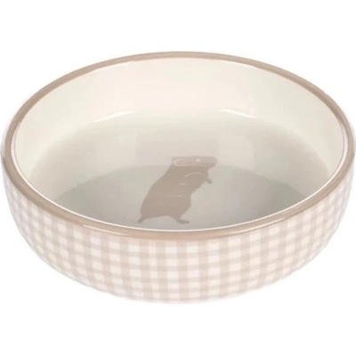 Flamingo Pet Products NV Miska hlod. keramická béžová morče 200 ml – Zboží Dáma