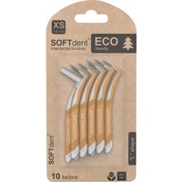 SOFTdent Mezizubní kartáček ECO zahnutý 0,4 mm 10 ks
