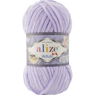 Alize Příze Velluto 146 lila