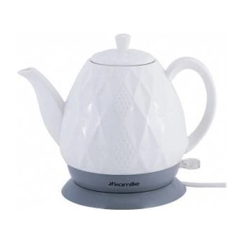 kamille Ceramic kettle 1727 white 1.2 l 1200 w