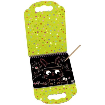 Tookyland Vyškrabávací blok Zvieratká 6 obrázkov