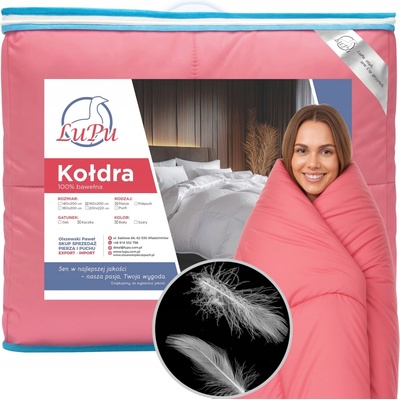 LuPu Péřová Přikrývka celoroční antialergická Ecru Kachní peří 1 160x200