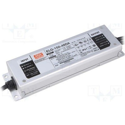 MEAN WELL ELG-150-48DA Napájecí zdroj: spínaný; LED; DALI; 150W; 48VDC; 3,13A; 100÷305VAC