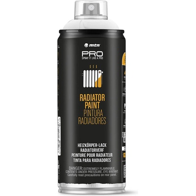 MTN Radiator paint 400 ml šedá