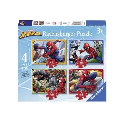 Ravensburger Marvel Spiderman puzzle 12+16+20+24pcs