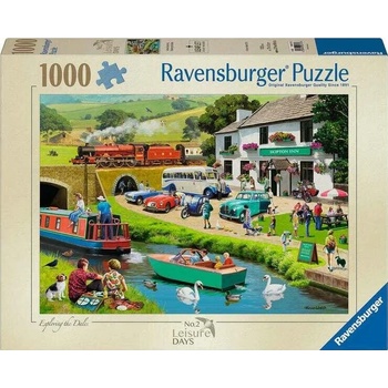 Ravensburger Пъзел Ravensburger от 1000 части - Изследване на Долините (12000072)