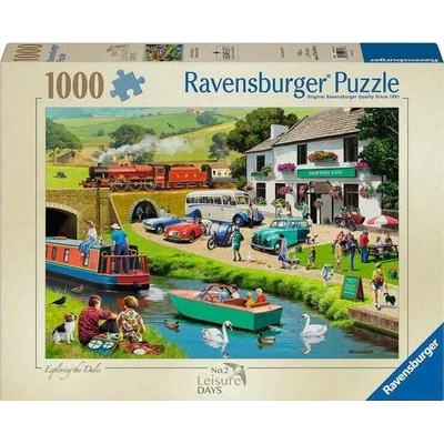 Ravensburger Пъзел Ravensburger от 1000 части - Изследване на Долините (12000072)