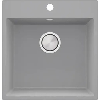 Твоят Стил Сива кухненска гранитна мивка Рига 50 XL 480 x 500 мм