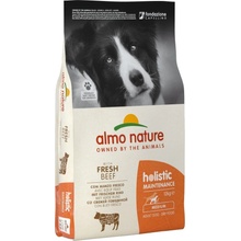 Almo Nature Holistic Adult hovězí s rýží Medium 12 kg