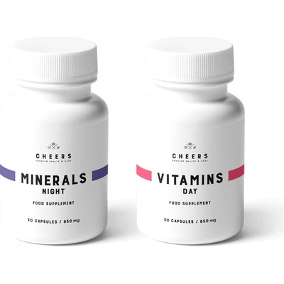Cheers Vitamíny a minerály day&night 30 tablet – Zboží Mobilmania