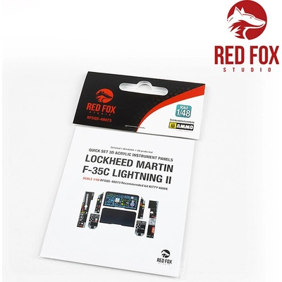 Kitty Hawk Red Fox Studio Kft. F-35C Lightning II for kit 1:48
