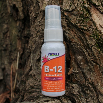 Now Foods Vitamín B12 Lipozomální 59 ml